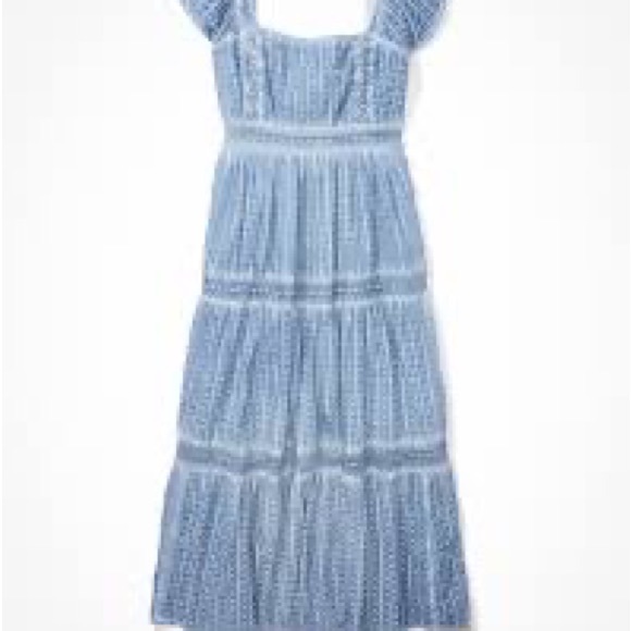 Corn blue super flattering dress - Picture 8 of 9
